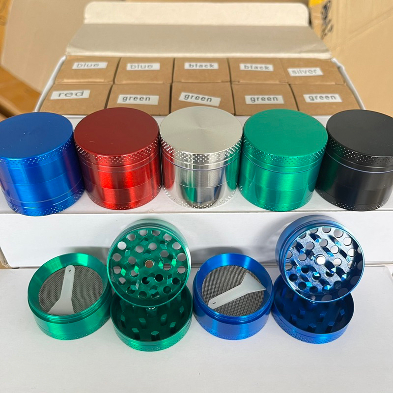 ที่บดสมุนไพร Grinder 40 mm. & 63 mm. สแตนเลส บดละเอียด