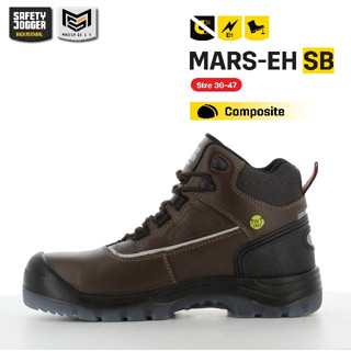 [รับประกัน 3 เดือน] Safety Jogger รุ่น MARS-EH SB รองเท้าเซฟตี้หุ้มข้อ หัวคอมโพสิท รองเท้าป้องกันไฟฟ้าแรงสูง