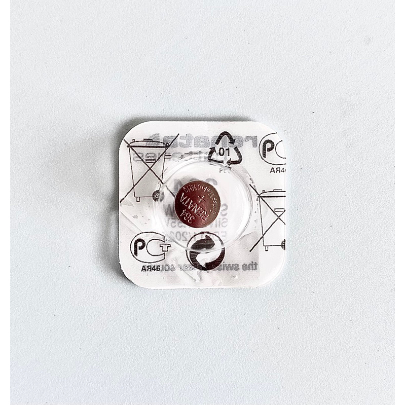 ถ่านกระดุม ถ่านนาฬิกา ถ่านรีโมท renata 377(SR626) 1.55V