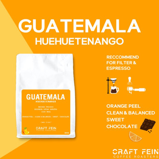 เมล็ดกาแฟ Guatemala Huehuetenango ขนาด 200กรัม  |  Craft Fein