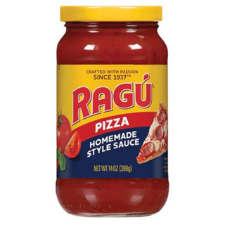 Ragu pizza sauce homemade style sauce 396g. โฮมเมดสไตล์ พิซซ่าซอสนำเข้าจากอเมริกา🇺🇸