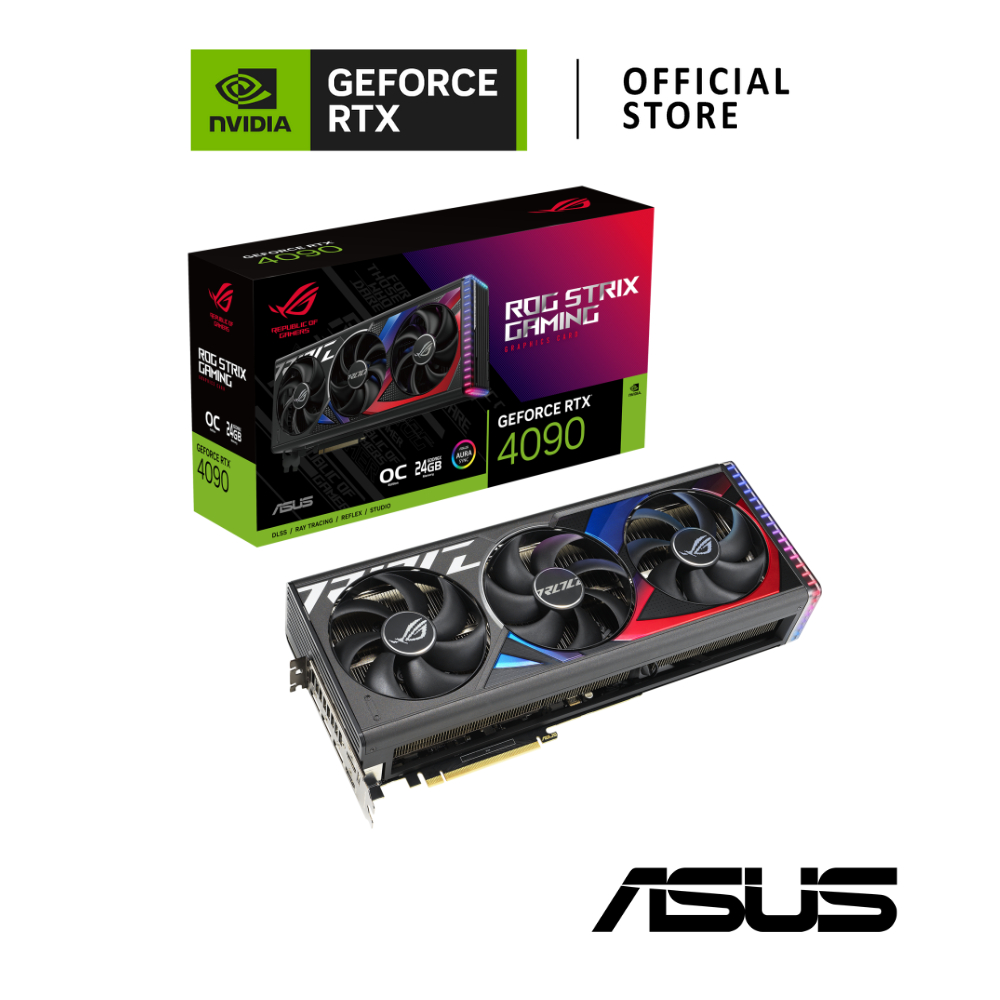 ASUS ROG STRIX NVIDIA® GeForce RTX™ 4090  24GB OC การ์ดจอ