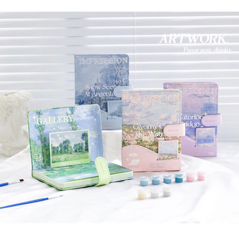 สมุดโน้ต RosyPosy รุ่นClaude Monet สมุดบันทึก สมุดน่ารัก