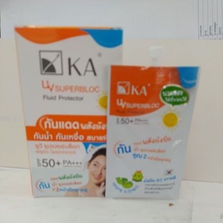 เค.เอ. ยูวี ซุปเปอร์บล็อก ฟลูอิด โพรเทคเตอร์ SPF 50++PA+++ ขนาด 10 มล.