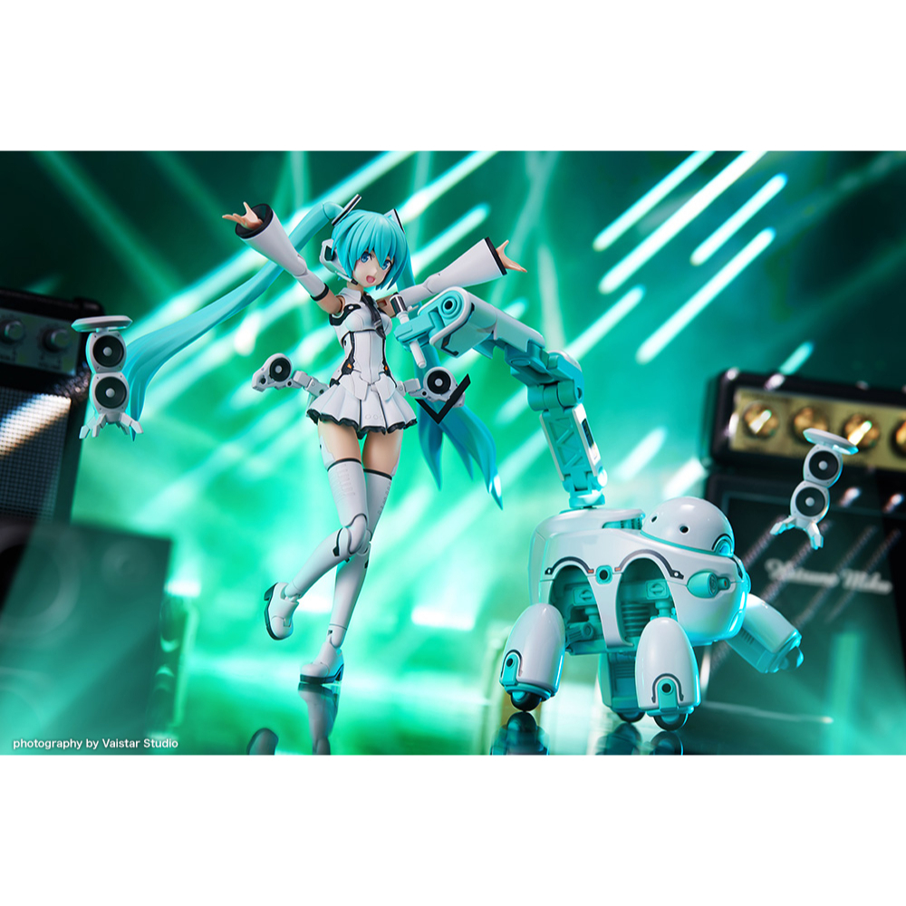 [Kotobukiya] FRAME MUSIC GIRL HATSUNE MIKU [MARUTTOYS Ver.] & TAMOTU [MIKU Ver.]