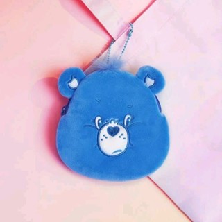 Care Bears Coin Purse - กระเป๋าใส่เหรียญ แคร์แบร์ ลิขสิทธิ์แท้ 100% ลาย GRUMPY BEAR สีฟ้า