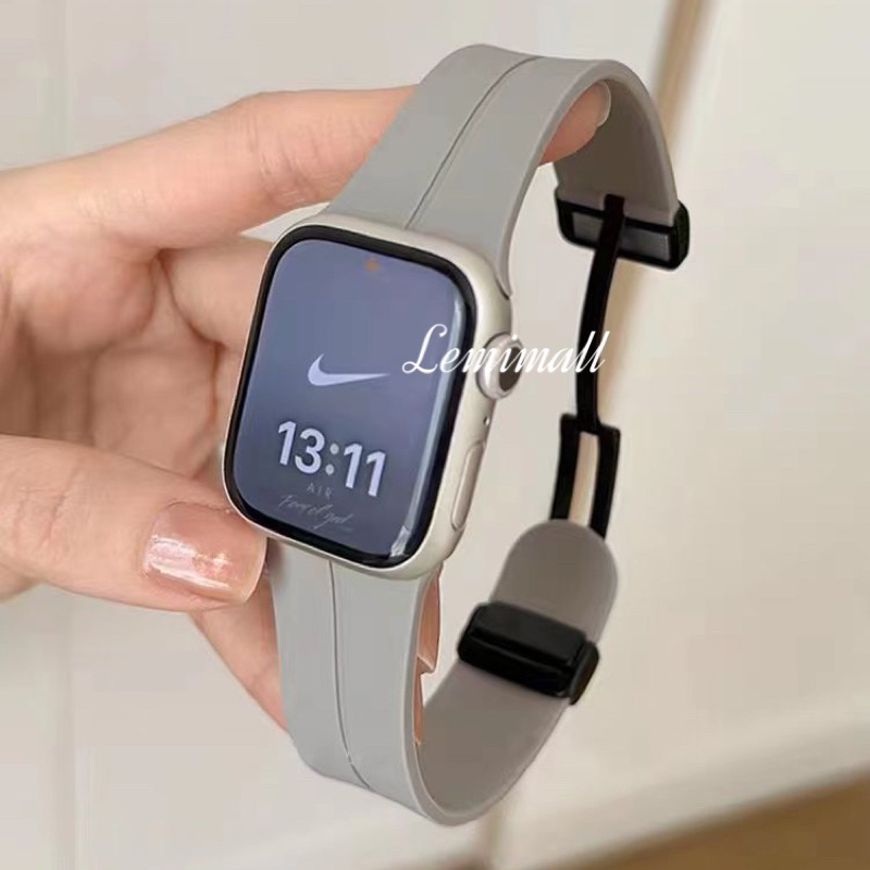 สายนาฬิกา watch ultra11 10 9 8 7 6  5 4 3 สายนาฬิกา smart watch ปรับง่าย สาย41/44/45/49/46mm สายสําหรับแอปเปิ้ลวอช lock