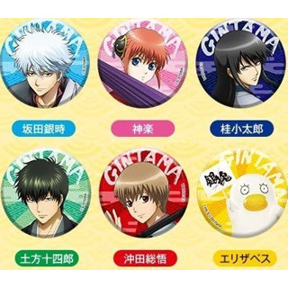 เข็มกลัด​ Gintama กินทามะ​ ลิขสิทธิ์​แท้​