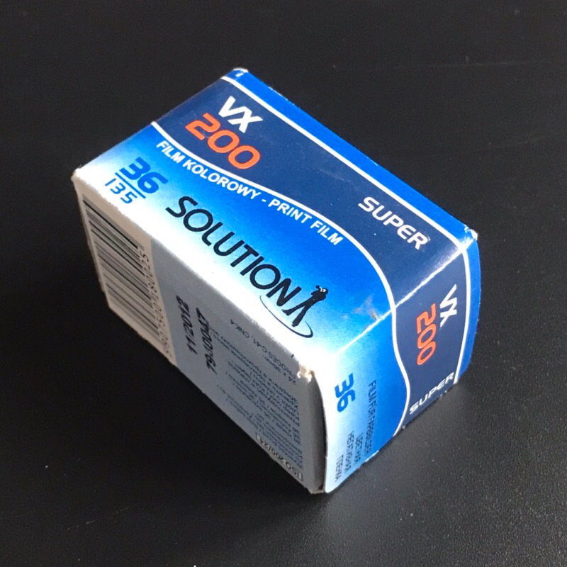 ฟิล์มสี 135 Solution vx200 หมดอายุ 36 รูป