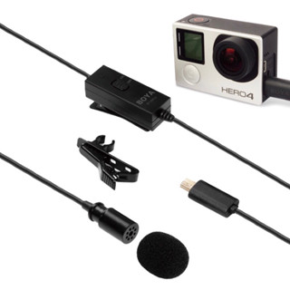 ไมโครโฟน Microphone Boya BY-GM10 สำหรับ GoPro HERO 4, HERO3+, HERO3