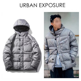 เสื้อขนเป็ด  กันหนาวชายDOWN  PADDED PUFFER JACKET ☢️แบรนด์🌟URBAN EXPOSURE ✨PREMIUM DOWN แท้💯% (WY1043)