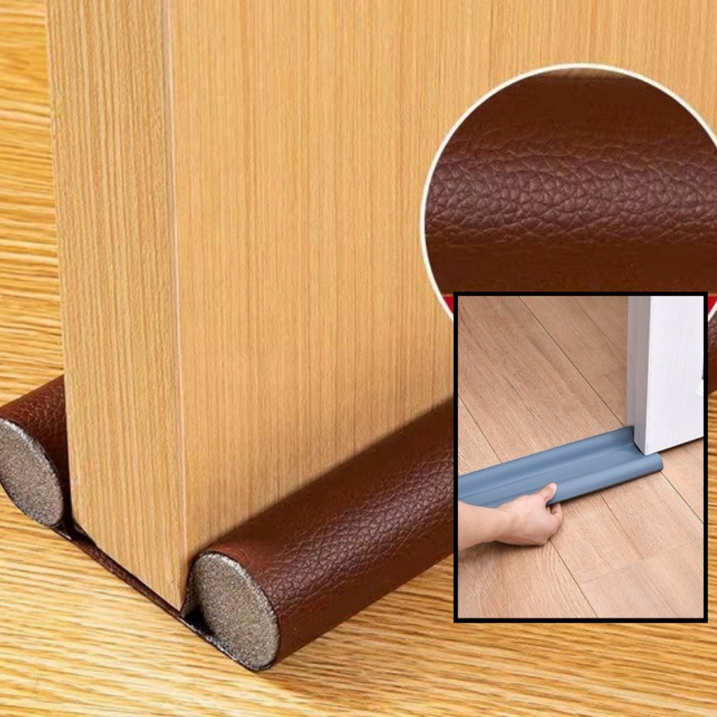 🆕 กันเสียงประตู แบบสอดใต้ประตู รุ่นหนัง ที่กั้นประตู กันแมลง กันแอร์ 🆕