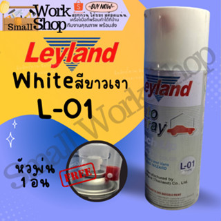 สีสเปรย์ สีพ่นรถยนต์ เลย์แลนด์ ขาวเงา ดำเงา Leyland L-01,L-02 N-39 A42