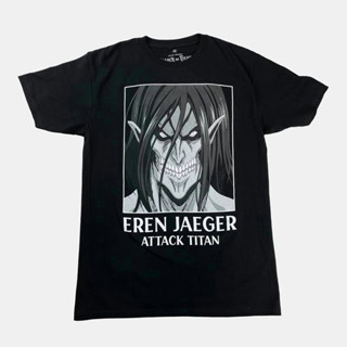 Attack On Titan - เสื้อยืด Eren Attack Titan เสื้อผ้าคู่รักชายหญิง