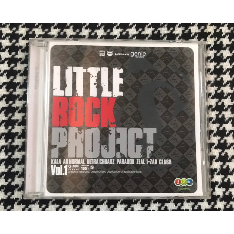 CD ซีดีเพลง Little Rock Project 🥳🥳 Val.1 + Val.2  สภาพดี หายาก น่าสะสม