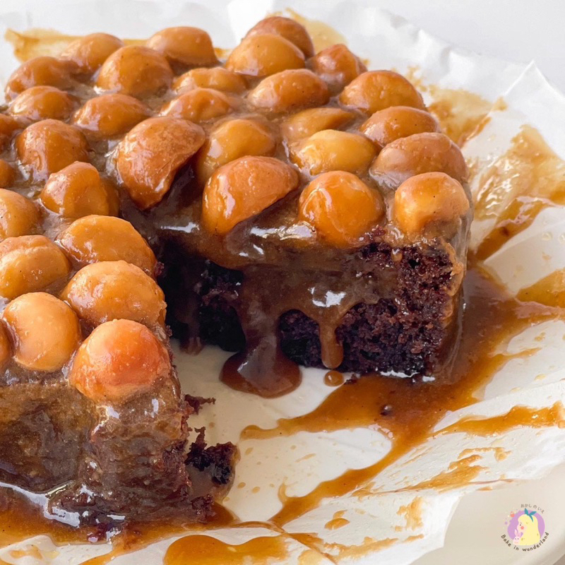 Toffee Nut cake ท๊อฟฟี่เค้กแมคคาเดเมีย เบรกแตก