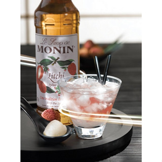 (HomeKoffee) MONIN Lychee Syrup โมนิน ไซรัปลิ้นจี่ บรรจุขวด 700 ml. น้ำเชื่อม MONIN กลิ่น “Lychee”