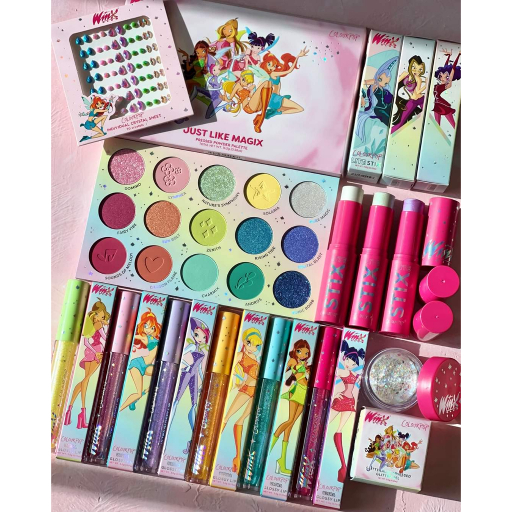 *พร้อมส่ง* Winx club x Colourpop collection แยกขาย