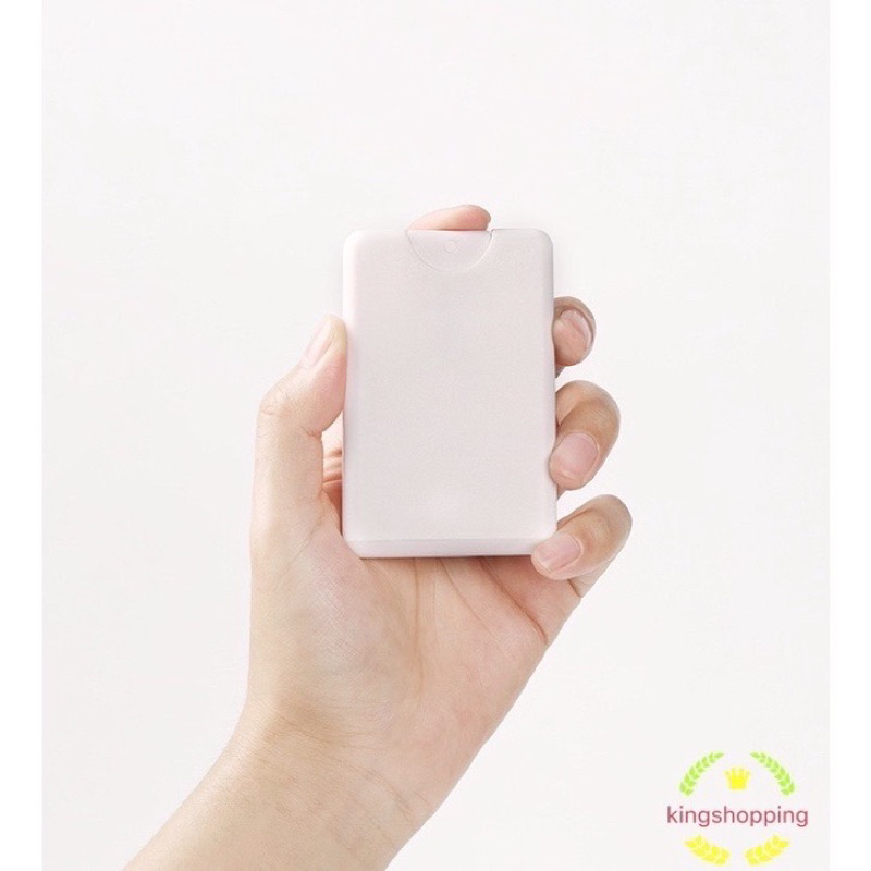 kingmallshop  CY664  (ร้านไทย) ขวดสเปรย์การ์ด20ml สามารถเติมแอลกอฮอล์ซ้ำได้  (Refill) สเปรย์น้ำหอม แอลกอฮอล์