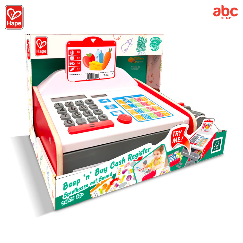 HAPE Beep 'n' Buy Cash register	แคชเชียร์ปี๊บๆ	3Y+ รูปที่ 5