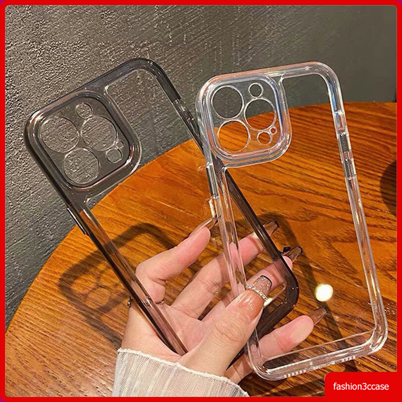 เคสโทรศัพท์ สําหรับ IPhone 14 13 16 15 12 11 Pro MAX XR 8 7 Plus X Xs MAX SE 20 แบบหนา ป้องกันเลนส์กล้อง กันกระแทก ราคา ถูกที่สุด ดีลบีเคเค แกลเลอรีภาพที่ 3