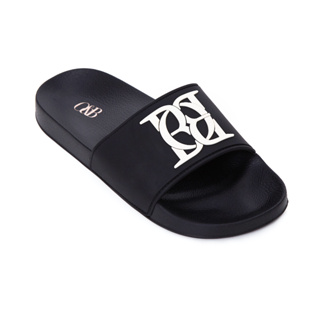 O&amp;B รองเท้าแตะ รุ่น Crest Slide Sandals in Persona Black