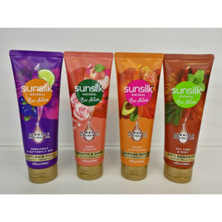 (175 มล.) SUNSILK NATURAL BIO ACTICE MIRACLE MORINGA CONDITIONER ซันซิล เนเชอรัล ไอโอ แอคทีฟ มิราเคิล ครีมนวด มี 5 สูตร