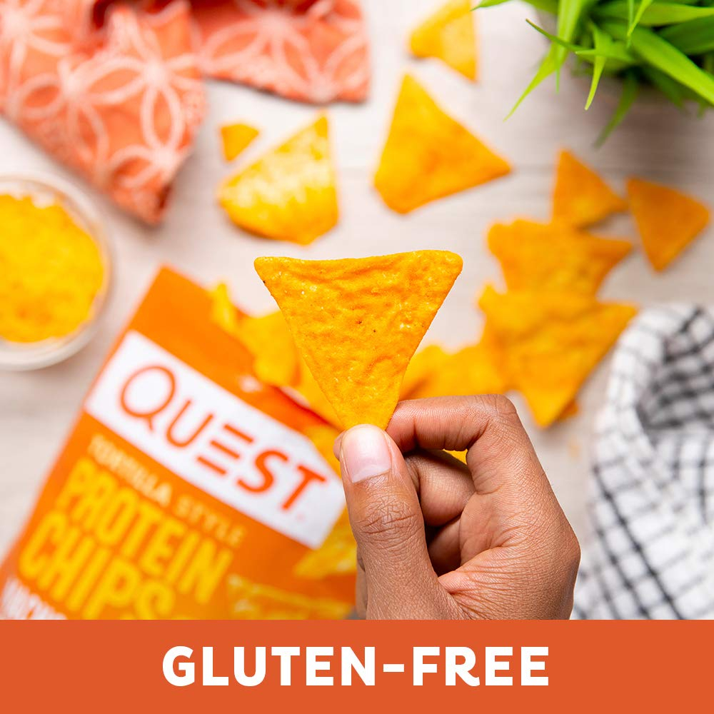 Quest Nacho Cheese Protein chips  lowcarb  Keto gluten free USA protein snacks ขนมนำเขา อเมริกา