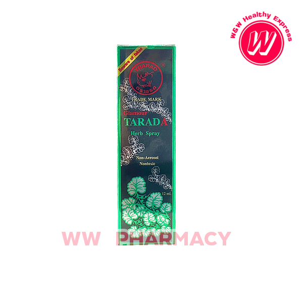 Tarada herb Spray แรดสเปรย์ 12 ml ตราแรด  ทาราด้า เฮิร์บสเปรย์