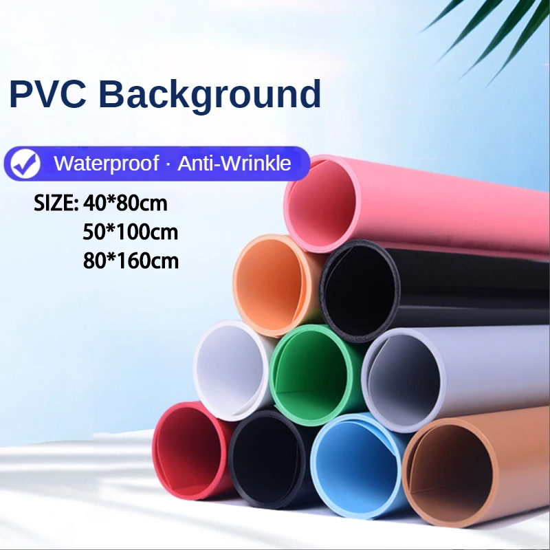 40*80/50*100/80*160cm PVC Background ฉากหลังถ่ายรูปฉากหลังพื้นหลังถ่ายรูปสตูดิโอภาพสำหรับการถ่ายภาพสินค้าStudio Backdrop