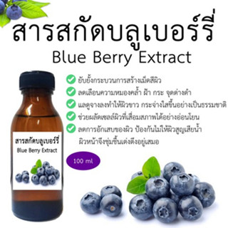 สารสกัดบลูเบอร์รี่ Blue Berry Extract 100 ml.