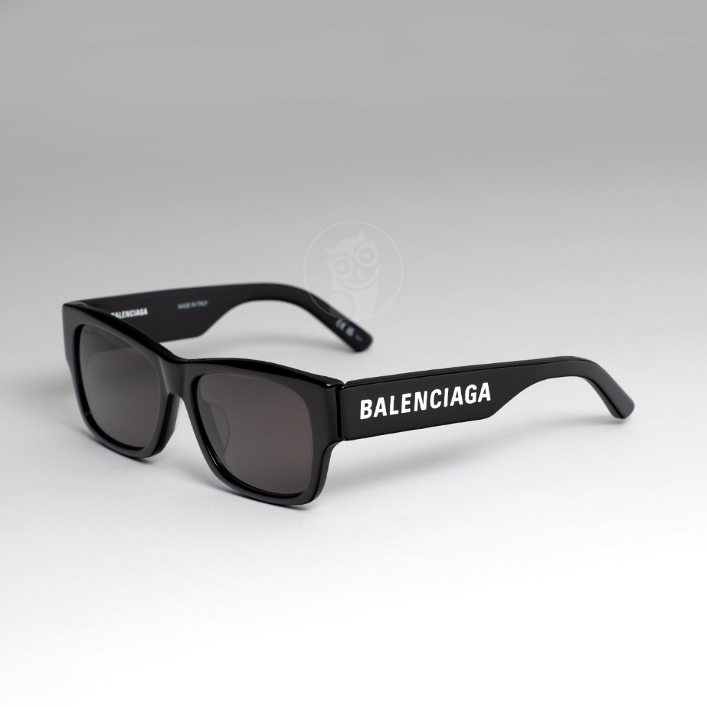 ว่นกันแดด BALENCIAGA รุ่น BB0262SA 001 SIZE 56 MM. (BLACK-BLACK-GREY)