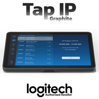 Logitech TAP IP (Graphite) จอควบคุมการประชุมระบบสัมผัส ของแท้ ประกันศูนย์ 2ปี