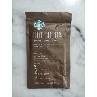 🇺🇸 Starbucks Double chocolate hot cocoa