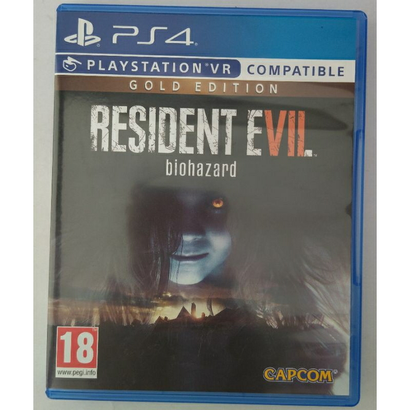 เกม Ps4 Resident evil 7 Gold Edition มือสอง ซับไทยได้
