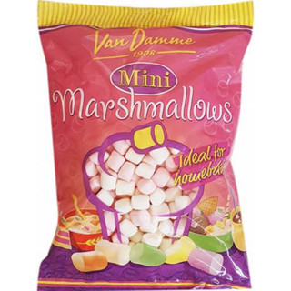 มินิมาร์ชเมลโลว์กลิ่นวานิลลา นำเข้าจากเบลเยี่ยม🇧🇪150กรัม mini marshmallows vandamme vanilla