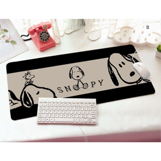 SNOOPY 3F แผ่นรอง คีย์บอร์ด รองคีย์บอร์ด keyboard ลาย SNOOPY 3F ขนาด 30 x 70 cm แผ่นหนานุ่ม มียางกันลื่น ด้านใต้    8118