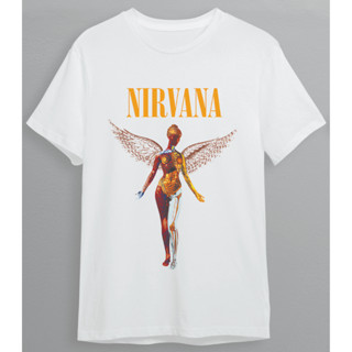 เสื้อยืด Nirvana เสื้อยืดวงดนตรี เสื้อวง Nirvana