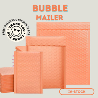 (แพค 25-50 ซอง)  ซองบับเบิ้ล Peach ซองกันกระแทก ซองพาสเทล Bubble Mailers