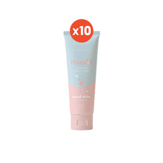 โปรฯ 10 หลอด Bambi Whitening Gel scrub 2in1 เจลอาบน้ำและสครับ จากธรรมชาติ