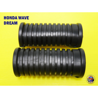 ยางพักเท้าหน้า HONDA WAVE - DREAM FRONT FOOT PEGS SET