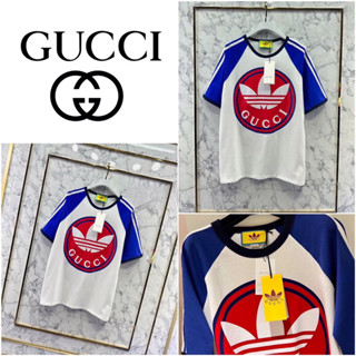 เสื้อยืดแขนสั้น GUCCIxADIDAS 2023