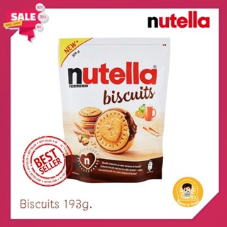 🔥New🔥 นูเทลล่า บิสกิต 🍫 nutella biscuits ขนาด 193 กรัม ❤ ขนมสุดฮิต จากอิตาลี 🇮🇹 นูเทล่า B