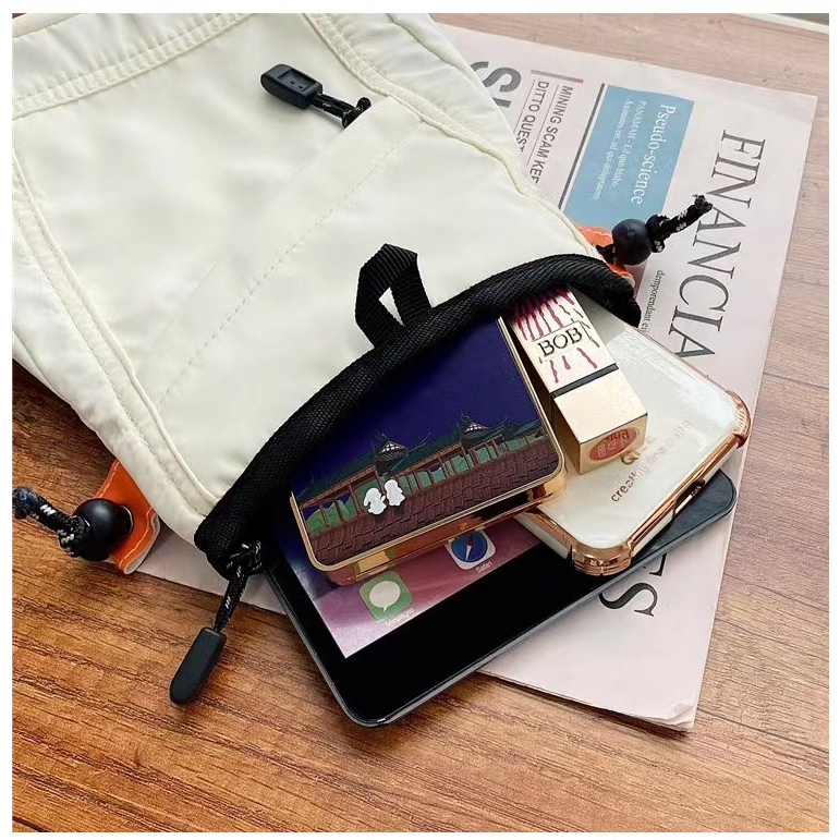 กระเป๋าแฟชั่นกระเป๋าสะพายข้างงานผ้าเบาสบายพกพาง่าย(2001900) - รูปที่ 4