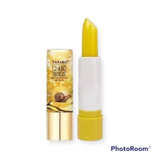 ทานาโกะ โกลด์ ลิปบาล์ม TANAKO GOLD LIP BALM ผลิตภัณฑ์ตกแต่งริมฝีปาก (1 แท่ง)