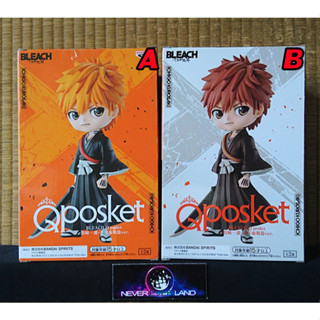 BANDAI BANPRESTO FIGURE : BLEACH Q POSKET - MILLENNIUM BLOOD BATTLE -  KUROSAKI ICHIGO / คุโรซากิ อิจิโกะ  (VER.A/B)