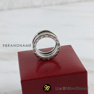 Bvlgari   Ring B Zero White Gold 2ชั้น