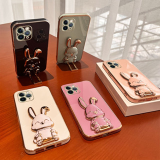 เคส กระต่าย ขาตั้ง สำรับรุ่น Xiaomi Redmi 12C / Redmi 9A สำรับรุ่น Oppo Realme C55 C1 C3 Realme 5 5s 5i เคสนิ่ม