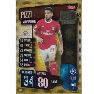 Pizzi (SL Benfica) 304.  Club Legend - Match Attax 2019/20 Champions League