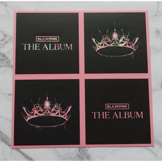 Sticker สุ่ม จาก CD อัลบั้ม BLACKPINK - THE ALBUM พร้อมส่ง สติ๊กเกอร์ Card